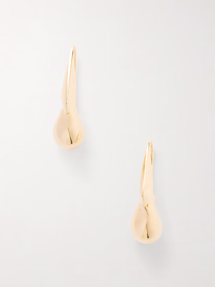 BOTTEGA VENETA Gold-plated earrings