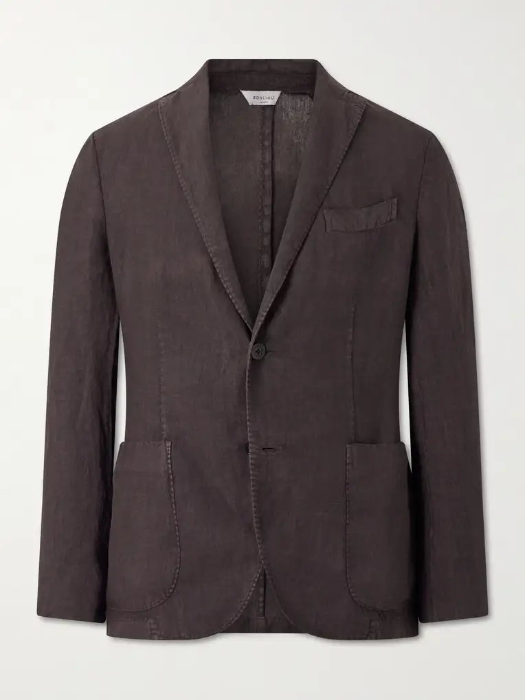 BOGLIOLI Linen Suit Jacket