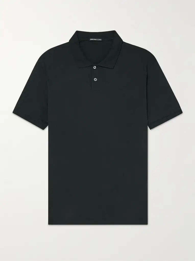 JAMES PERSE Cotton-Jersey Polo Shirt