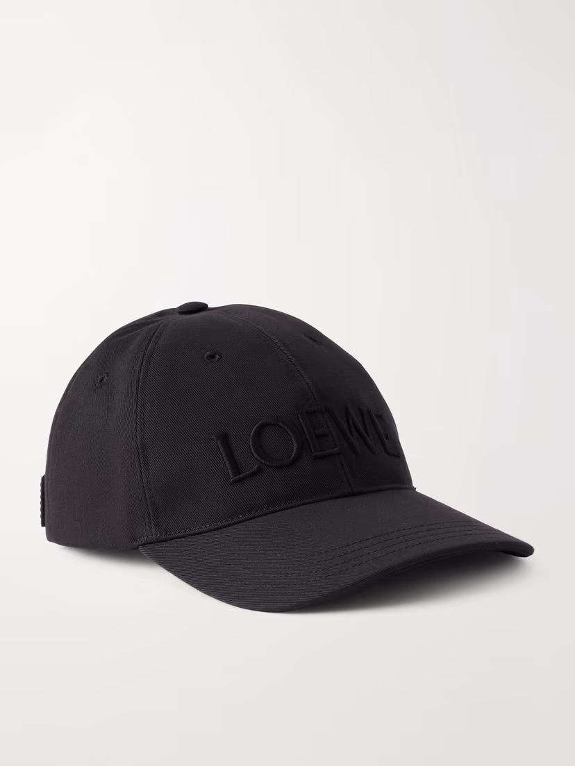 LOEWE + Paula's Ibiza logo-embroidered cotton-twill cap