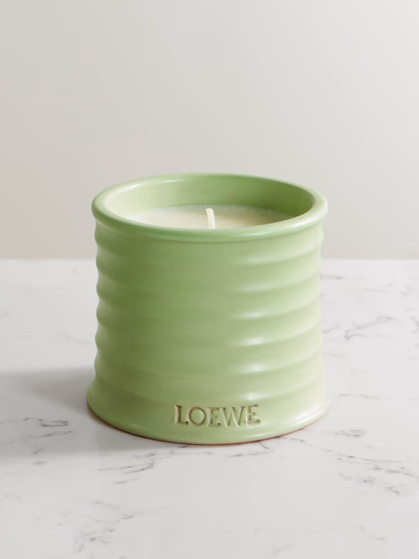 LOEWE PERFUMES + Leo Wu cucumber small scented candle, 170g