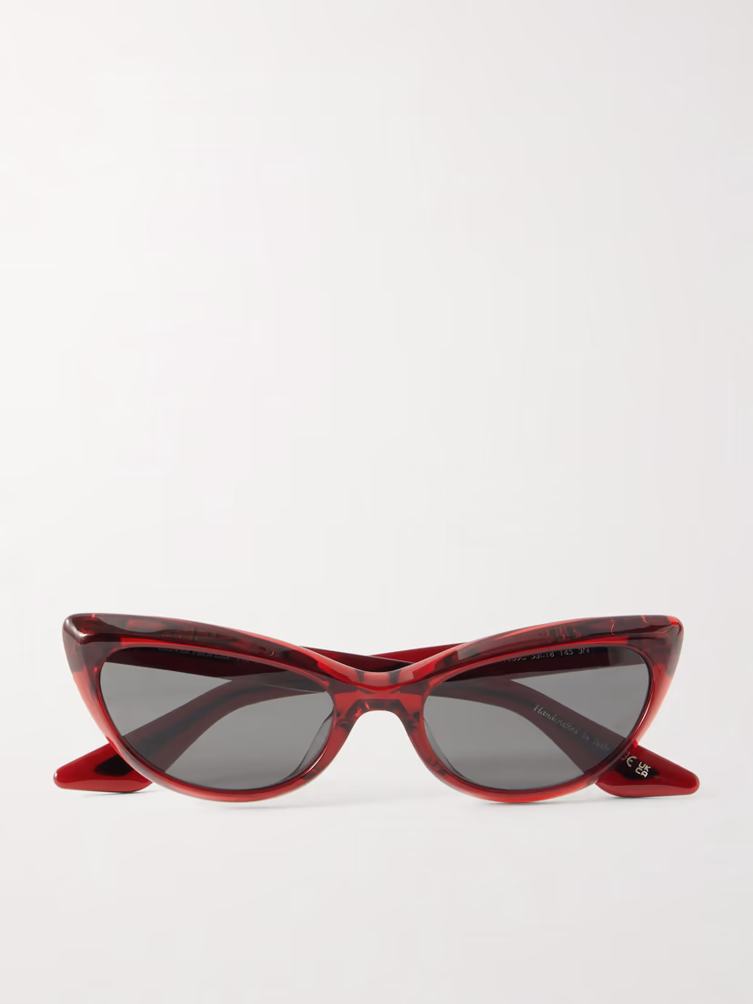 OLIVER PEOPLES + Khaite 1963C cat-eye acetate sunglasses