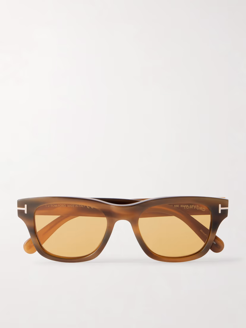 TOM FORD EYEWEAR Caleb-02 square-frame acetate sunglasses
