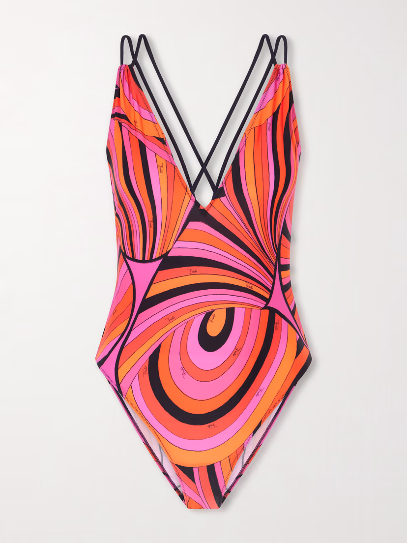 PUCCI Printed swimsuit