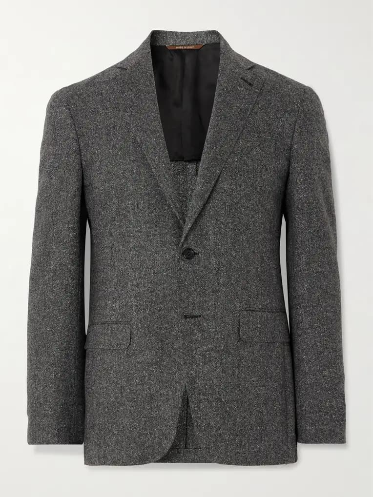 CANALI Wool-Blend Suit Jacket