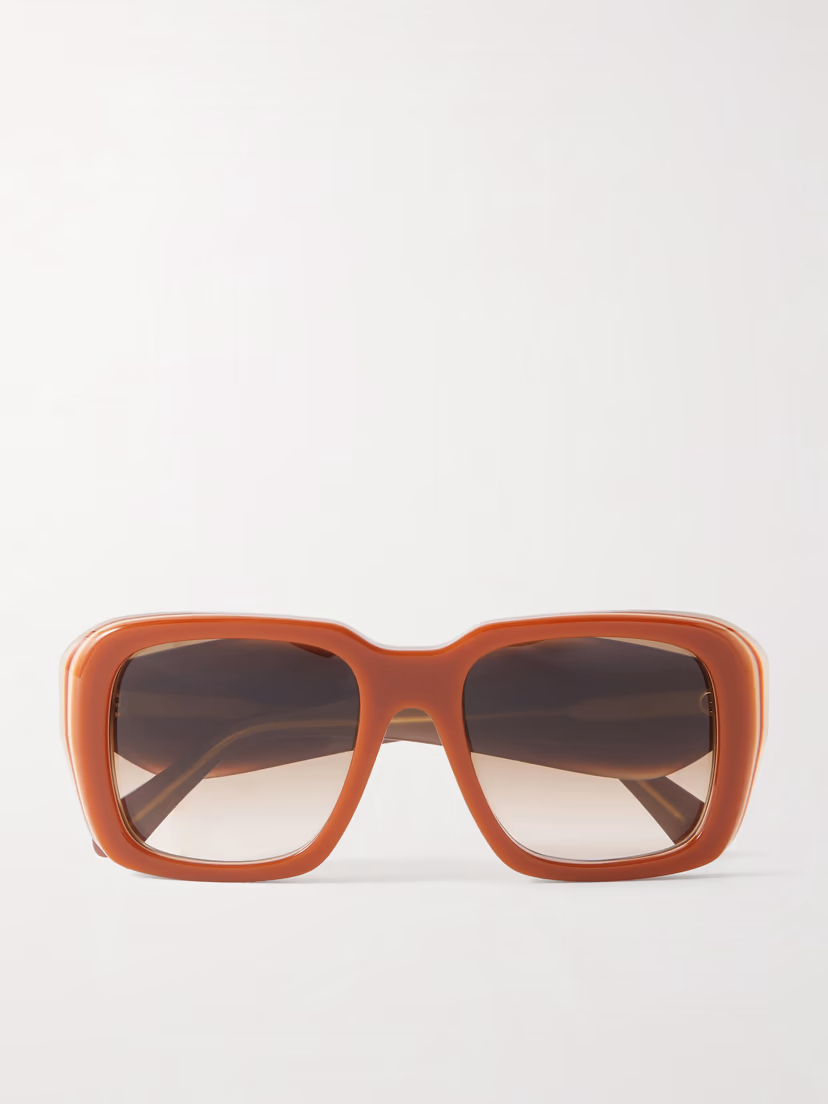 LOEWE EYEWEAR + Paula's Ibiza square-frame acetate sunglasses