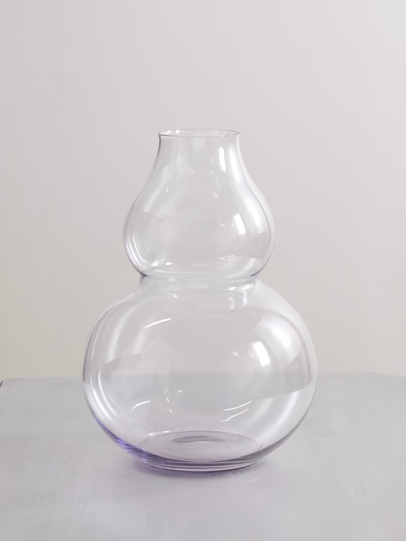 LOBMEYR Flower crystal glass vase