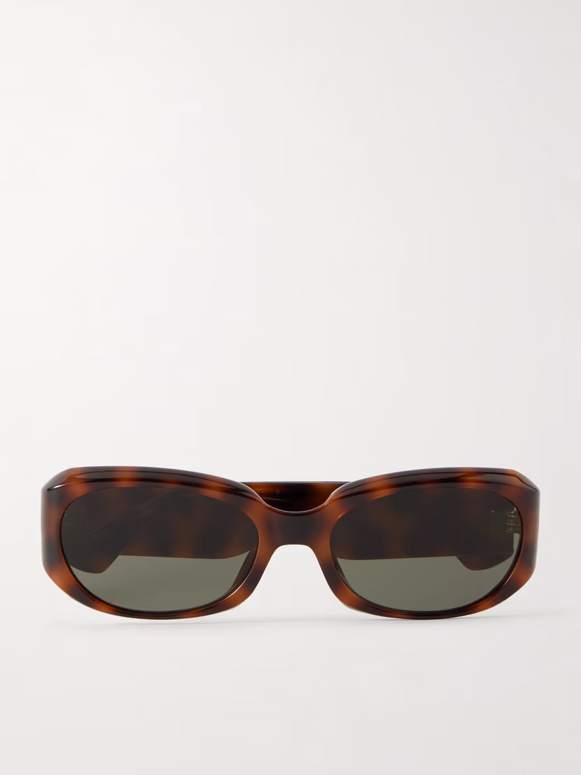 SAINT LAURENT EYEWEAR SL 868 squared-frame acetate sunglasses