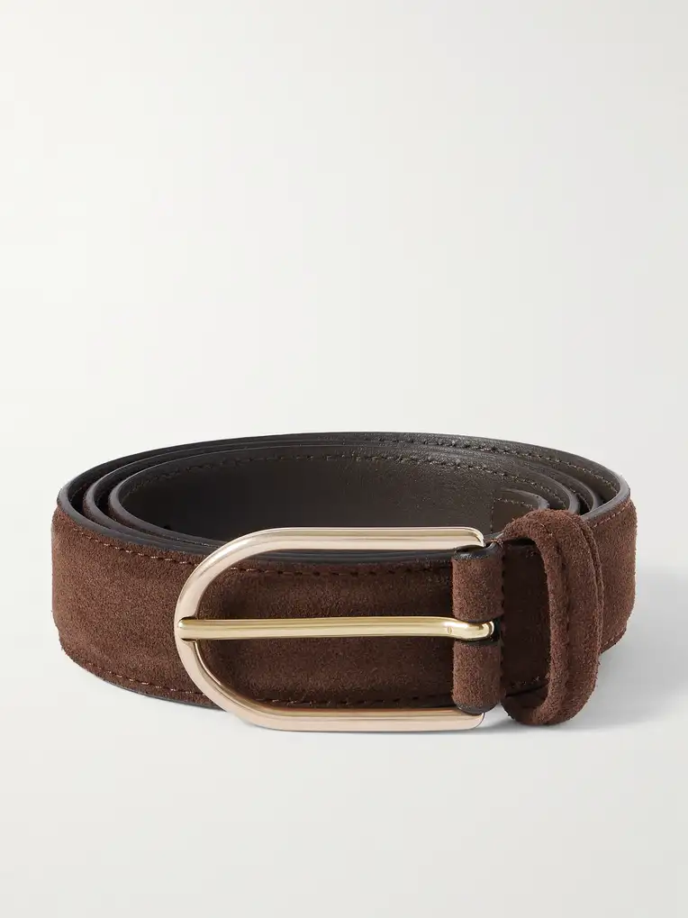 ANDERSON'S 3cm Suede Belt