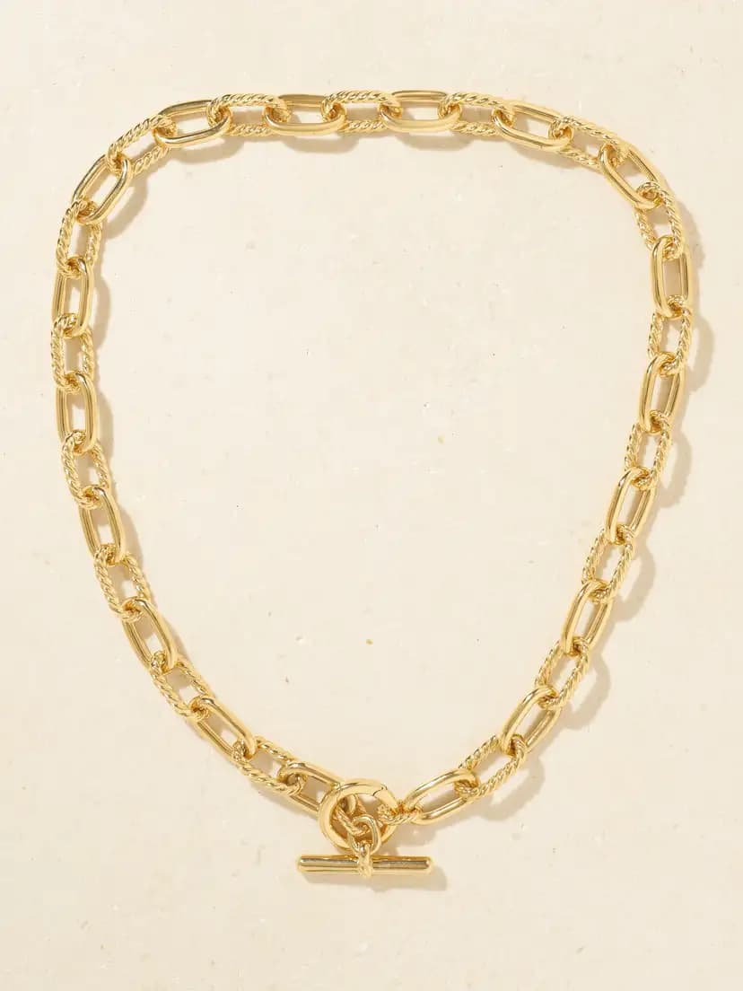 DAVID YURMAN Madison 18-karat gold necklace