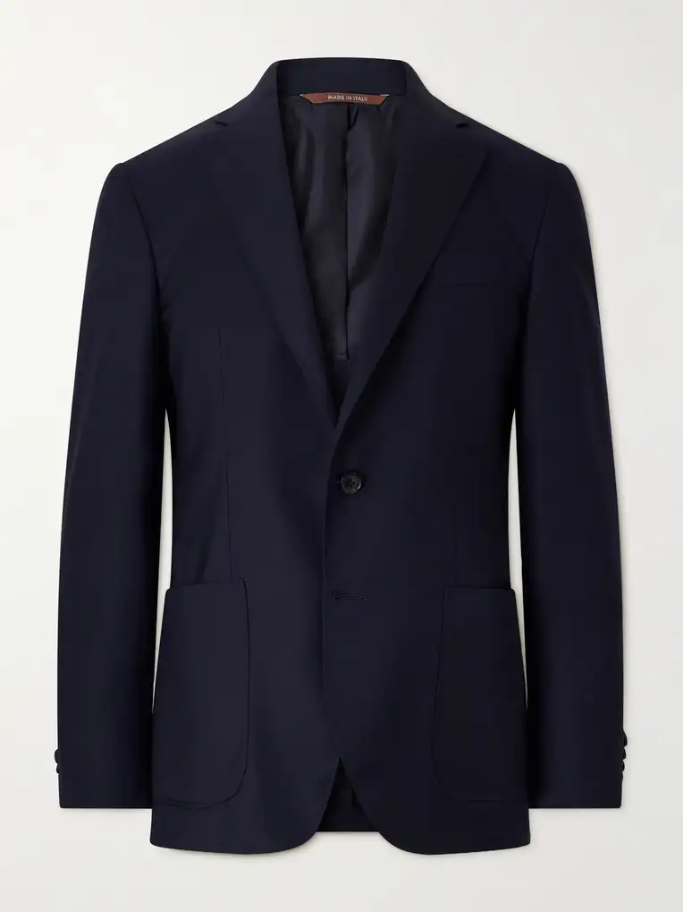 CANALI Kei Cashmere-Twill Blazer