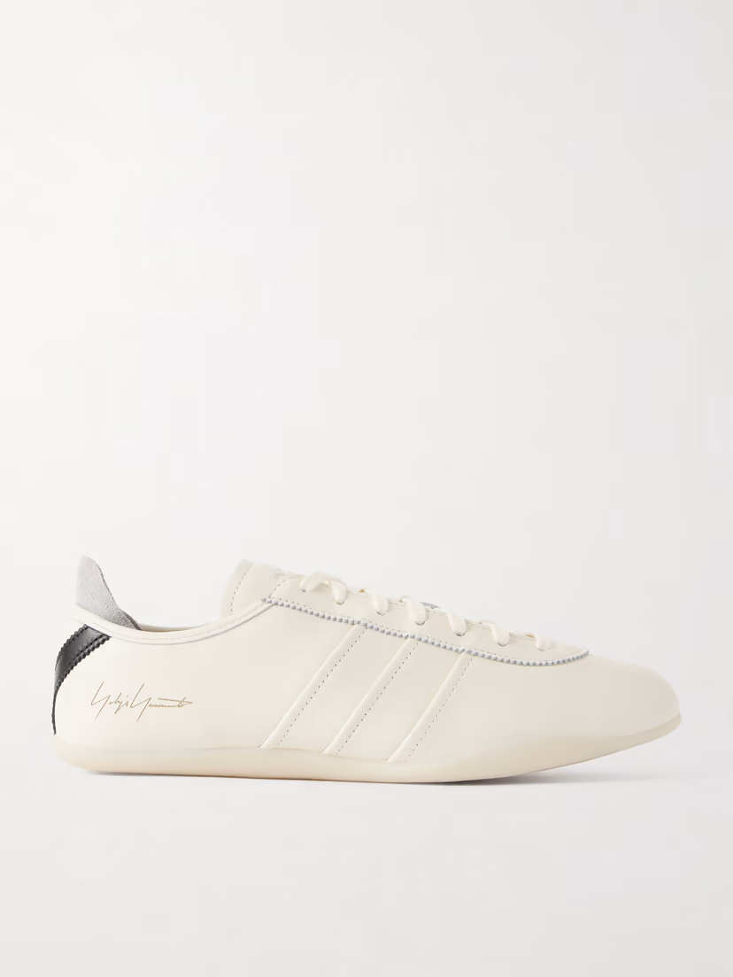 ADIDAS ORIGINALS + Y-3 Tokyo leather sneakers