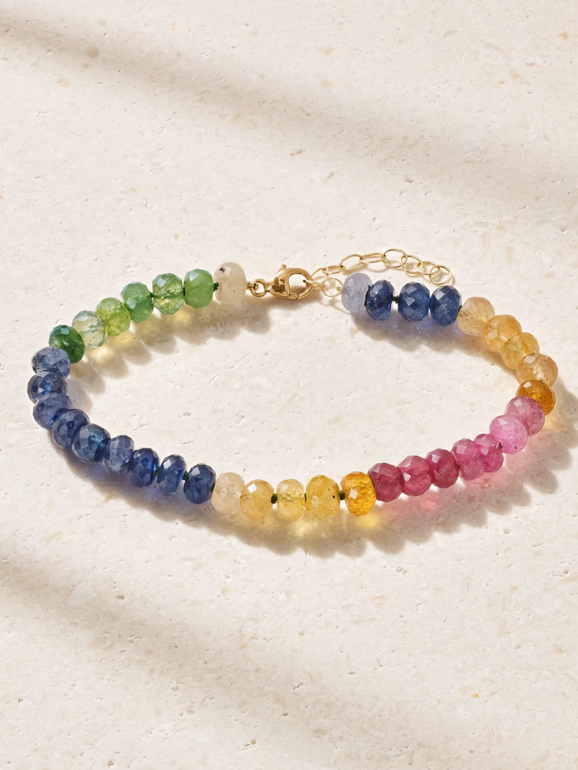 JIA JIA Arizona Jumbo 14-karat gold sapphire bracelet