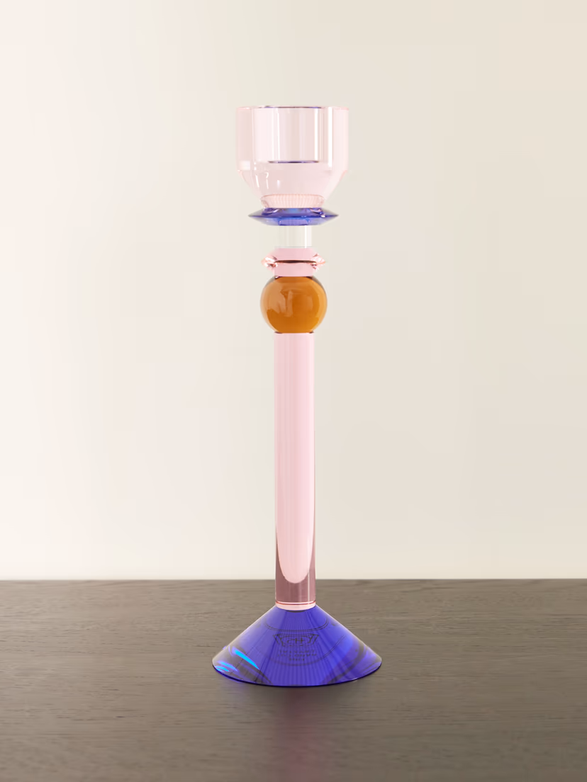 REFLECTIONS COPENHAGEN Rosalin glass candle holder