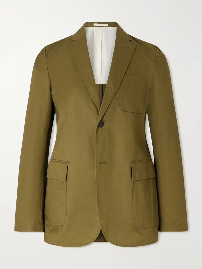 BEAMS PLUS 3B Cotton-Twill Suit Jacket