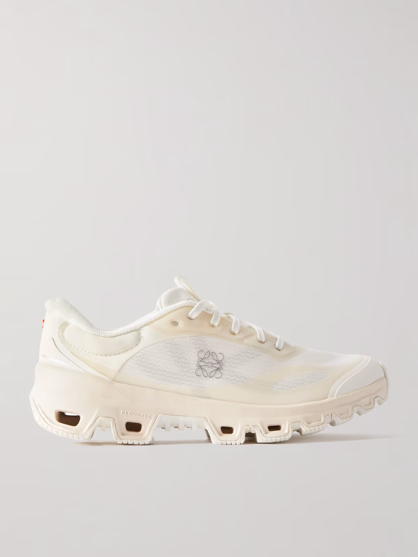 LOEWE + ON CLOUDVENTURE 2.0 rubber-trimmed paneled recycled-mesh sneakers