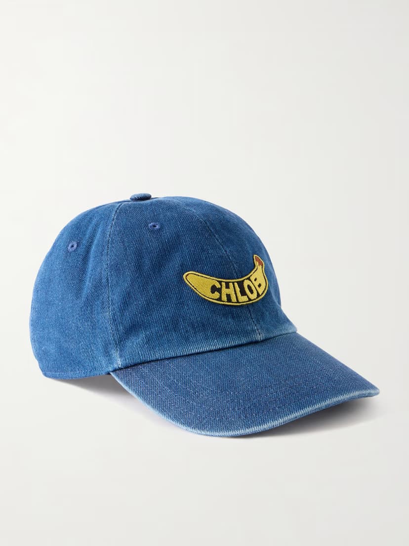 CHLOÉ Denim cap