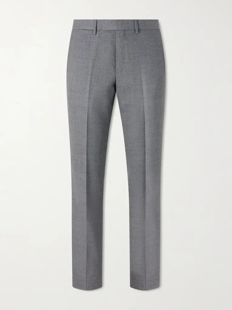 MR P. Slim-Fit Wool-Hopsack Suit Trousers