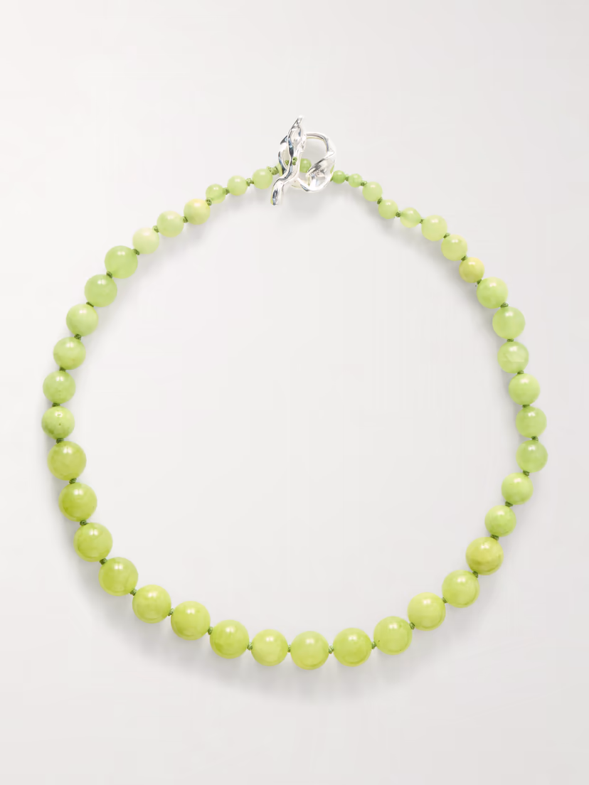 COMPLETEDWORKS Beaded calcite necklace