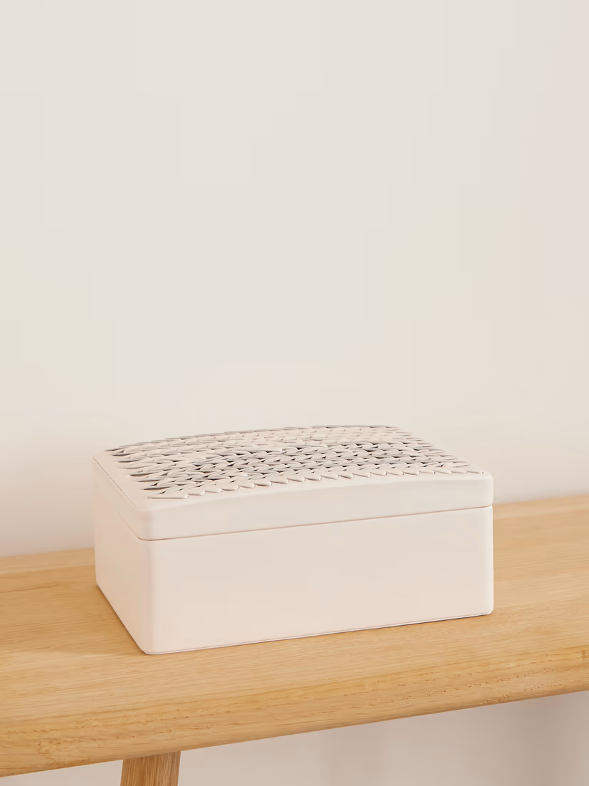 RALPH LAUREN HOME Adrienne leather box