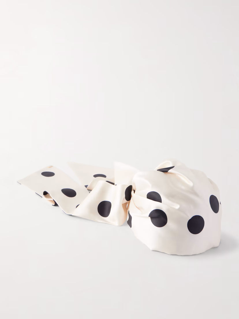 EUGENIA KIM Gigi polka-dots headscarf