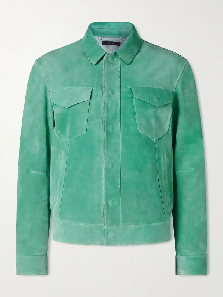 TOM FORD Slim-Fit Suede Jacket