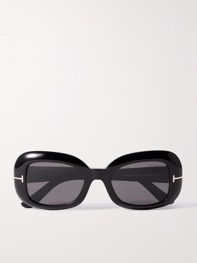 TOM FORD EYEWEAR Paloma square-frame acetate sunglasses