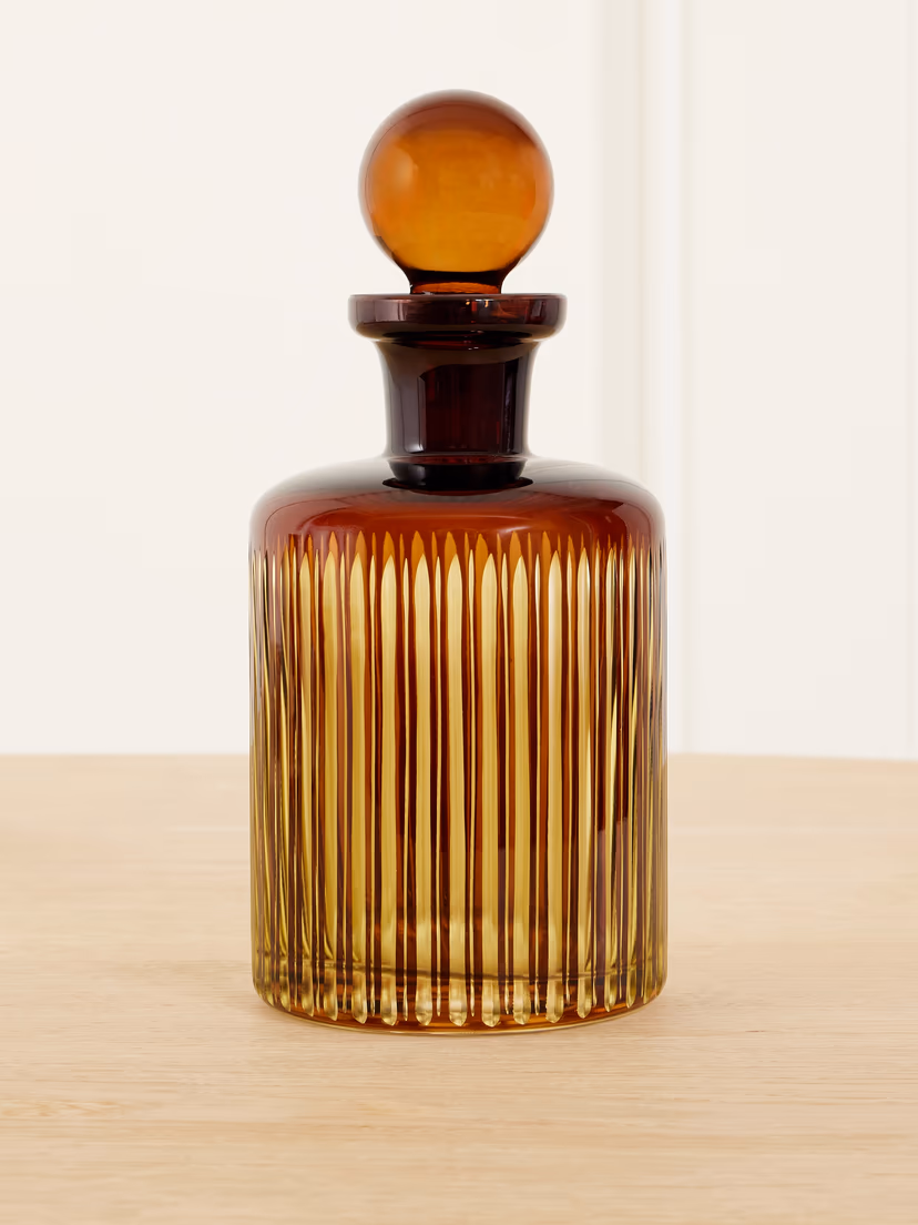 L'OBJET Prism glass decanter