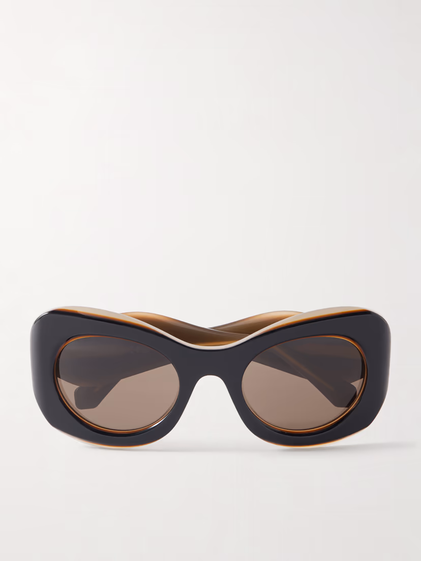 LOEWE EYEWEAR + Paula's Ibiza D-frame acetate sunglasses