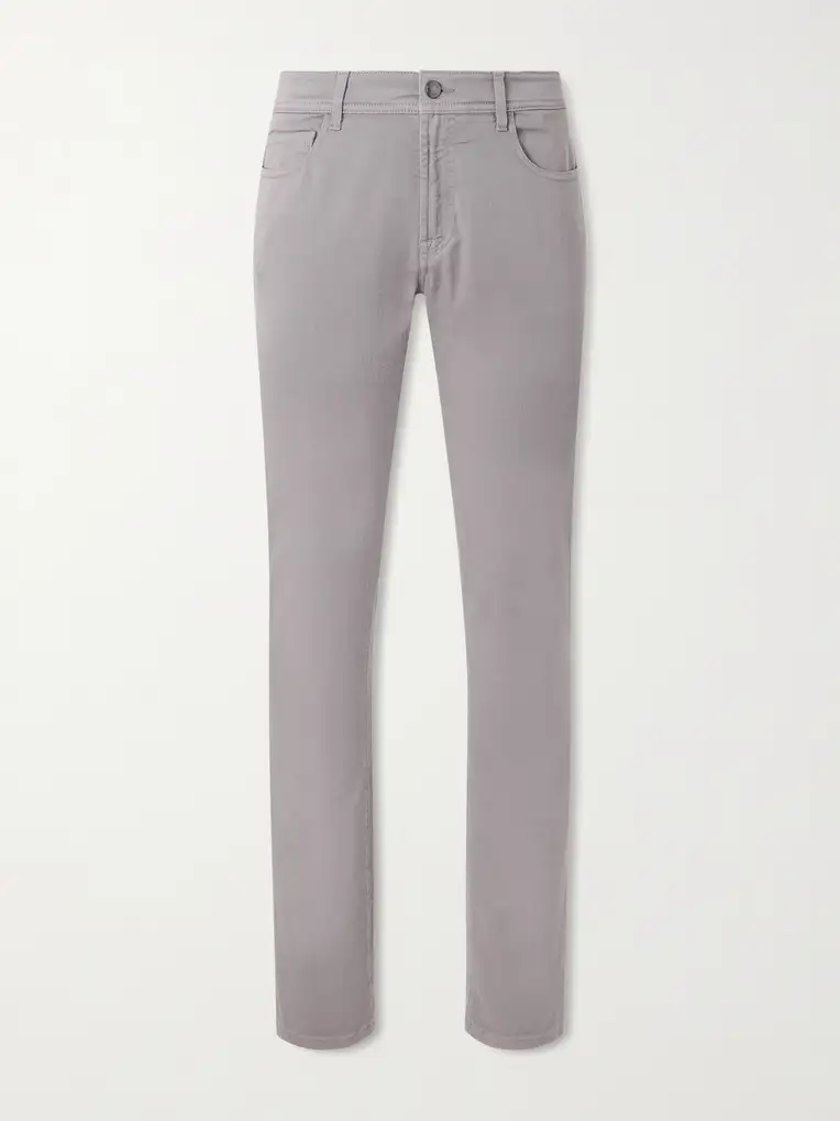CANALI Slim-Fit Straight-Leg Jeans