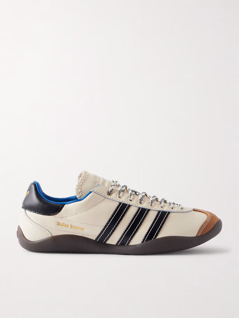 ADIDAS ORIGINALS + Wales Bonner Karintha leather sneakers