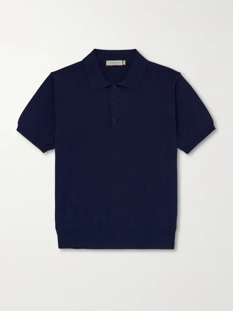 CANALI Cotton Polo Shirt