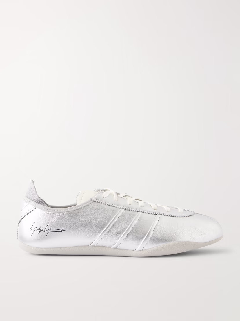 ADIDAS ORIGINALS + Y-3 Tokyo leather sneakers