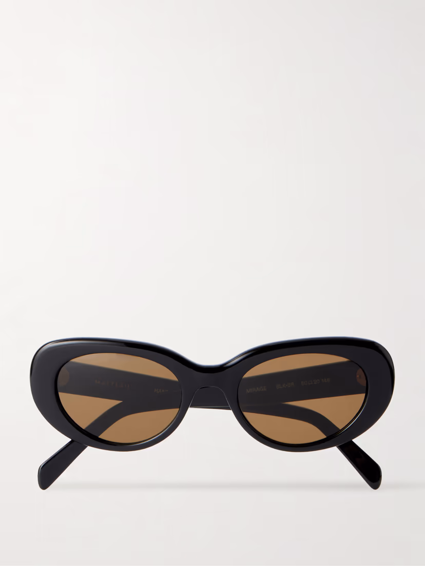 MATTEAU Mirage cat-eye acetate sunglasses