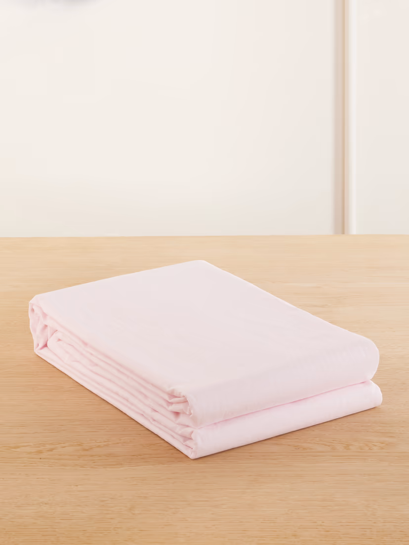 TEKLA Striped organic cotton-percale king duvet cover
