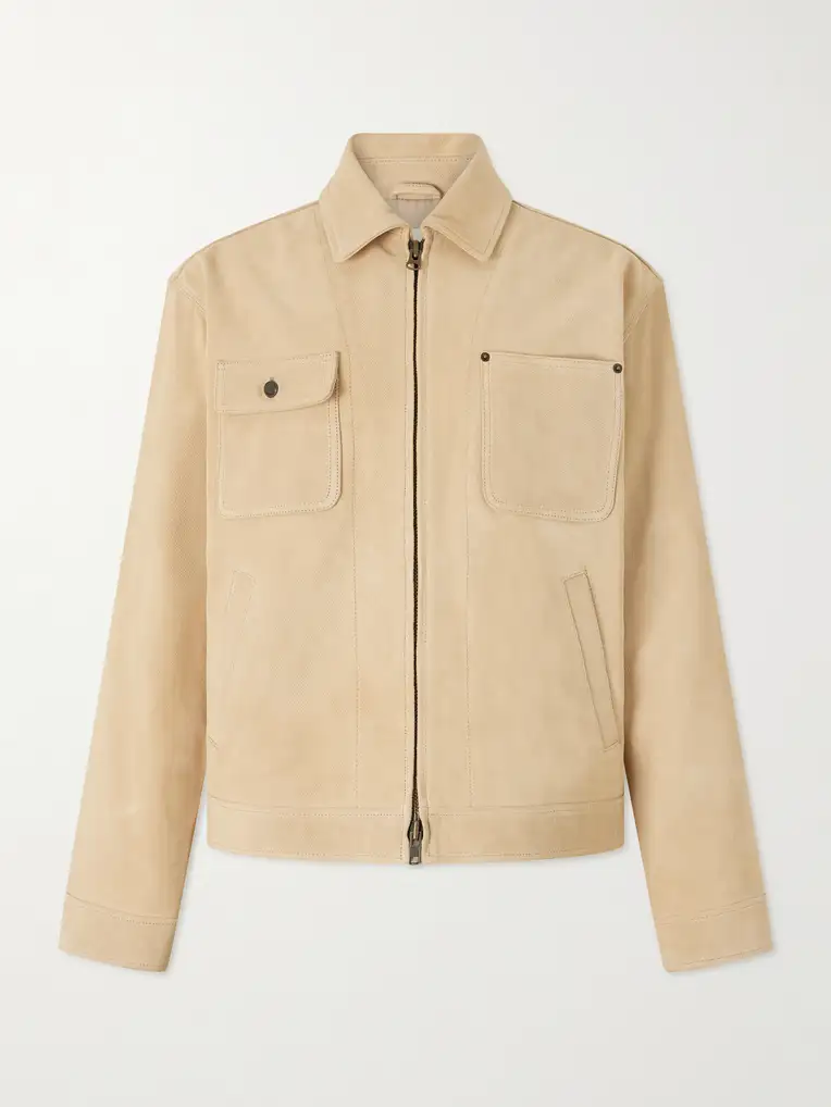 AIMÉ LEON DORE Ranch Suede Jacket