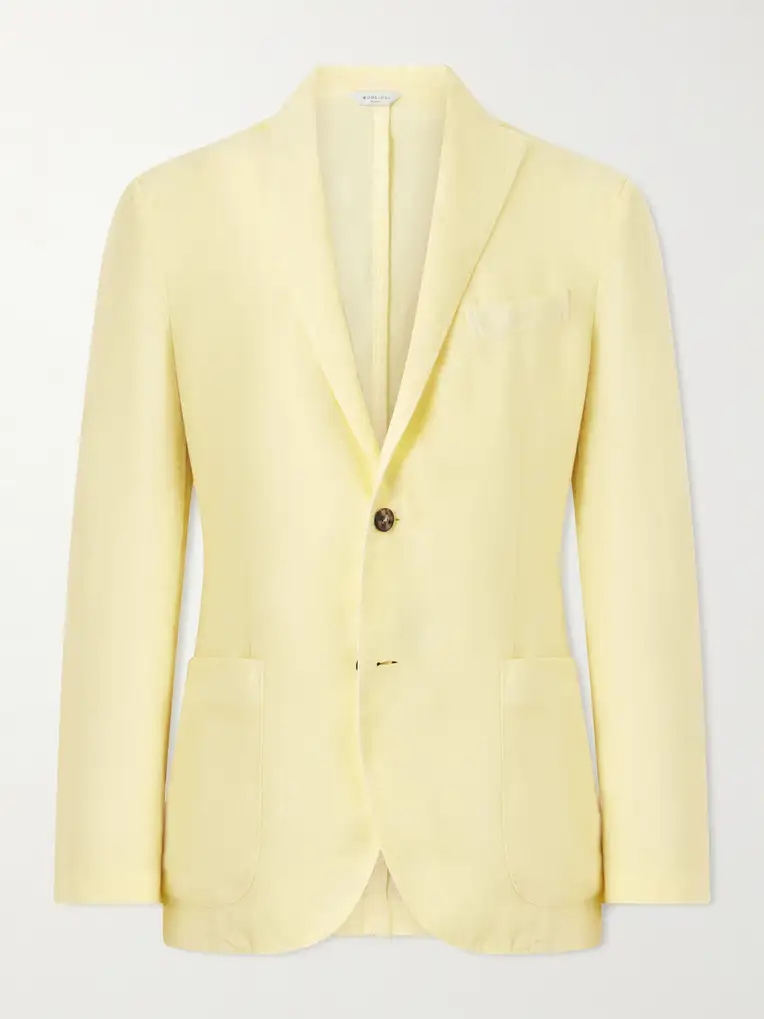 BOGLIOLI Linen Suit Jacket