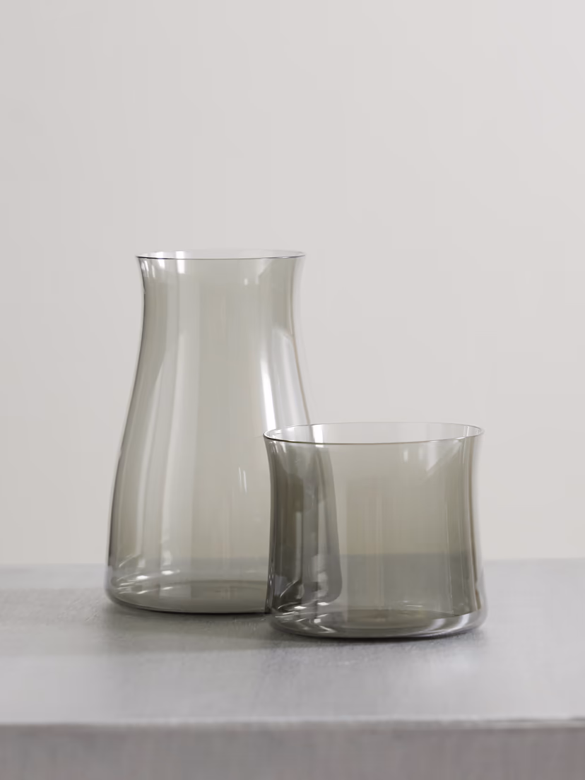 LOBMEYR Night crystal glass decanter and tumbler set