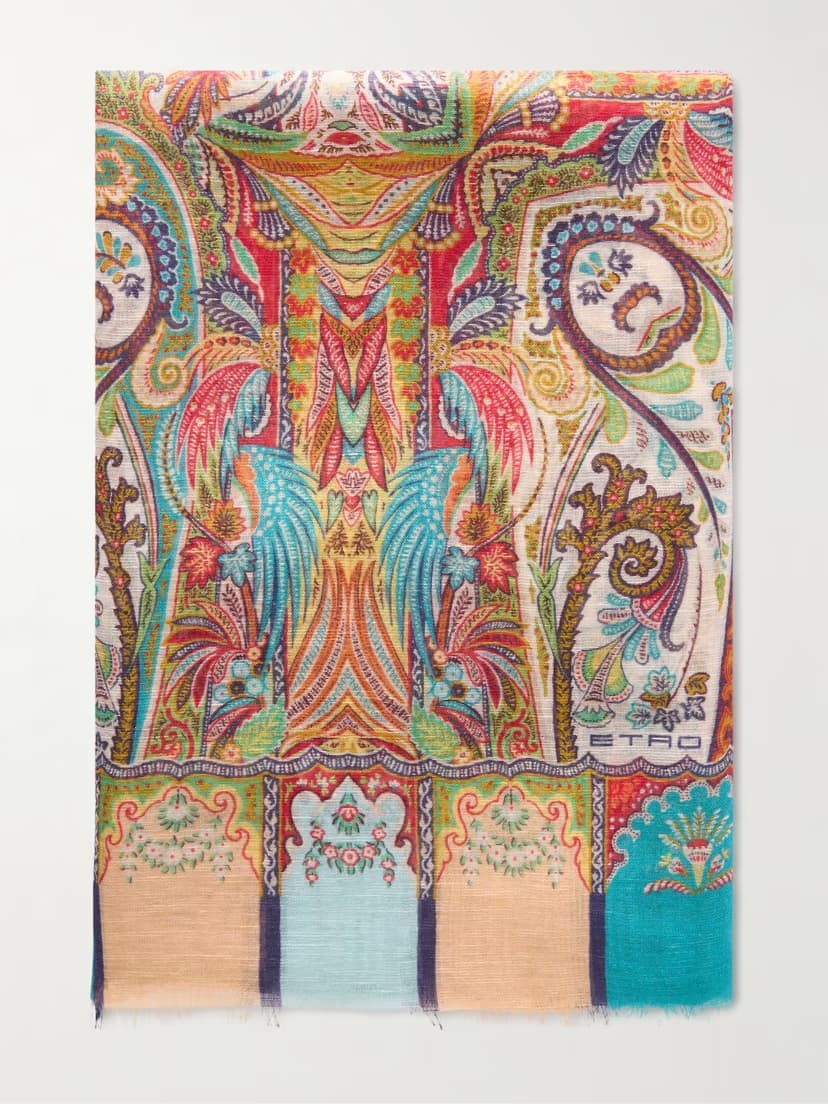 ETRO Aida printed scarf