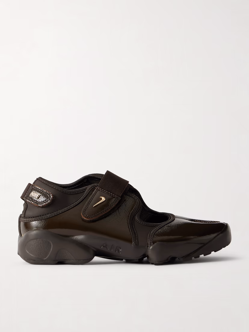 NIKE Air Rift mesh split-toe sneakers